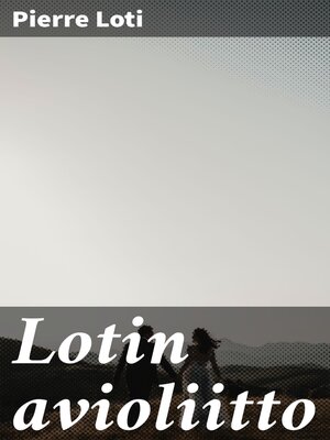 cover image of Lotin avioliitto